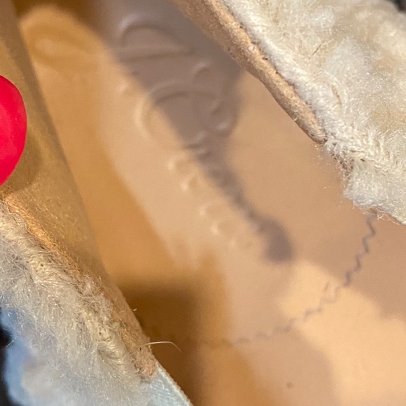 JCrew Faux Shearling Ballet Flats 10 - Picture 2 of 6